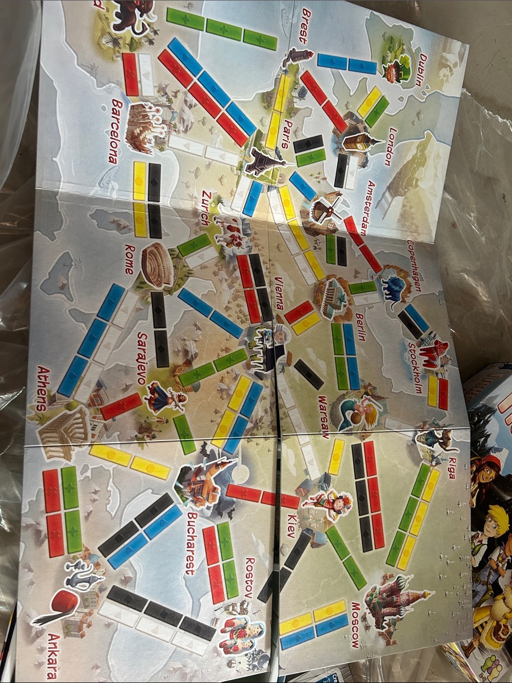 Ticket to Ride: First Journey Kids Board Game - Picture 2 of 5